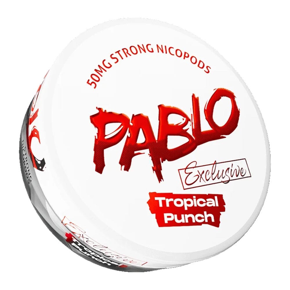 PABLO Exclusive Nicotine Pouches Tropical Punch 50MG/G 