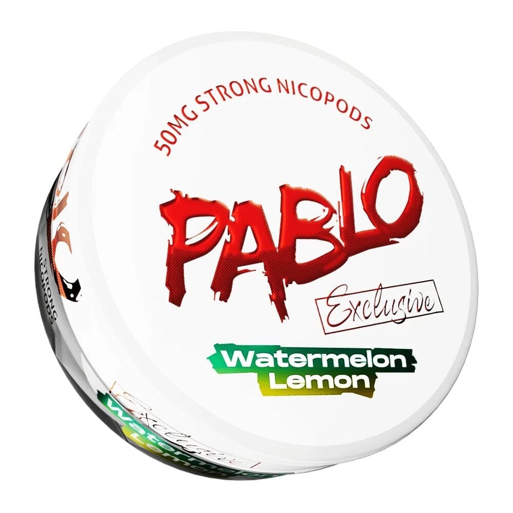 PABLO Exclusive Nicotine Pouches Watermelon Lemon 50MG/G 