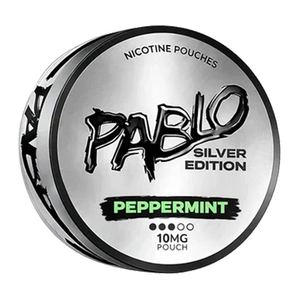 Pablo Silver Nicotine Pouches Peppermint 10MG 
