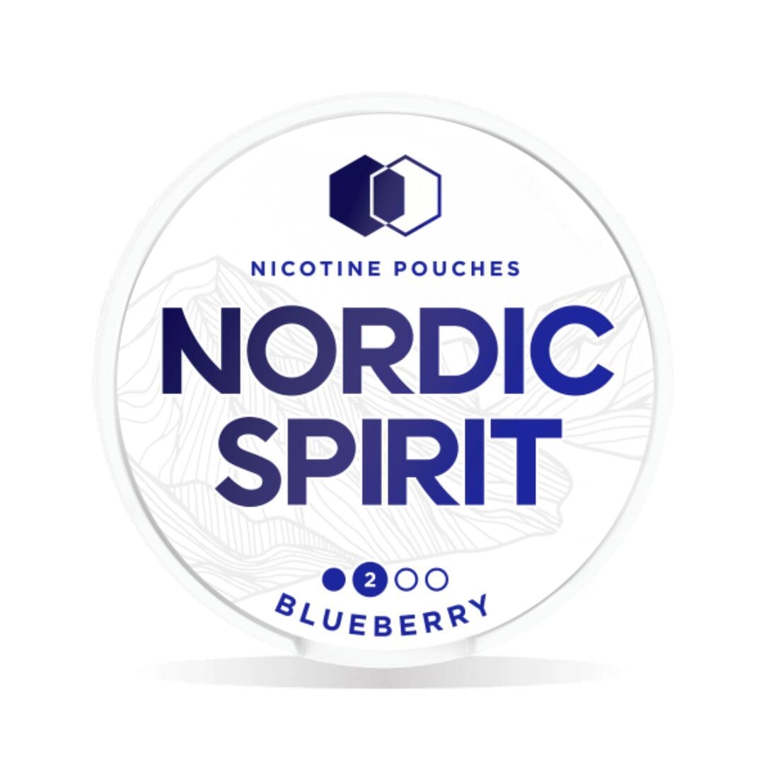Nordic Spirit Nicotine Pouches Blueberry Strong 