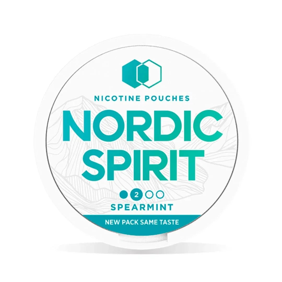 Nordic Spirit Nicotine Pouches Spearmint Regular 