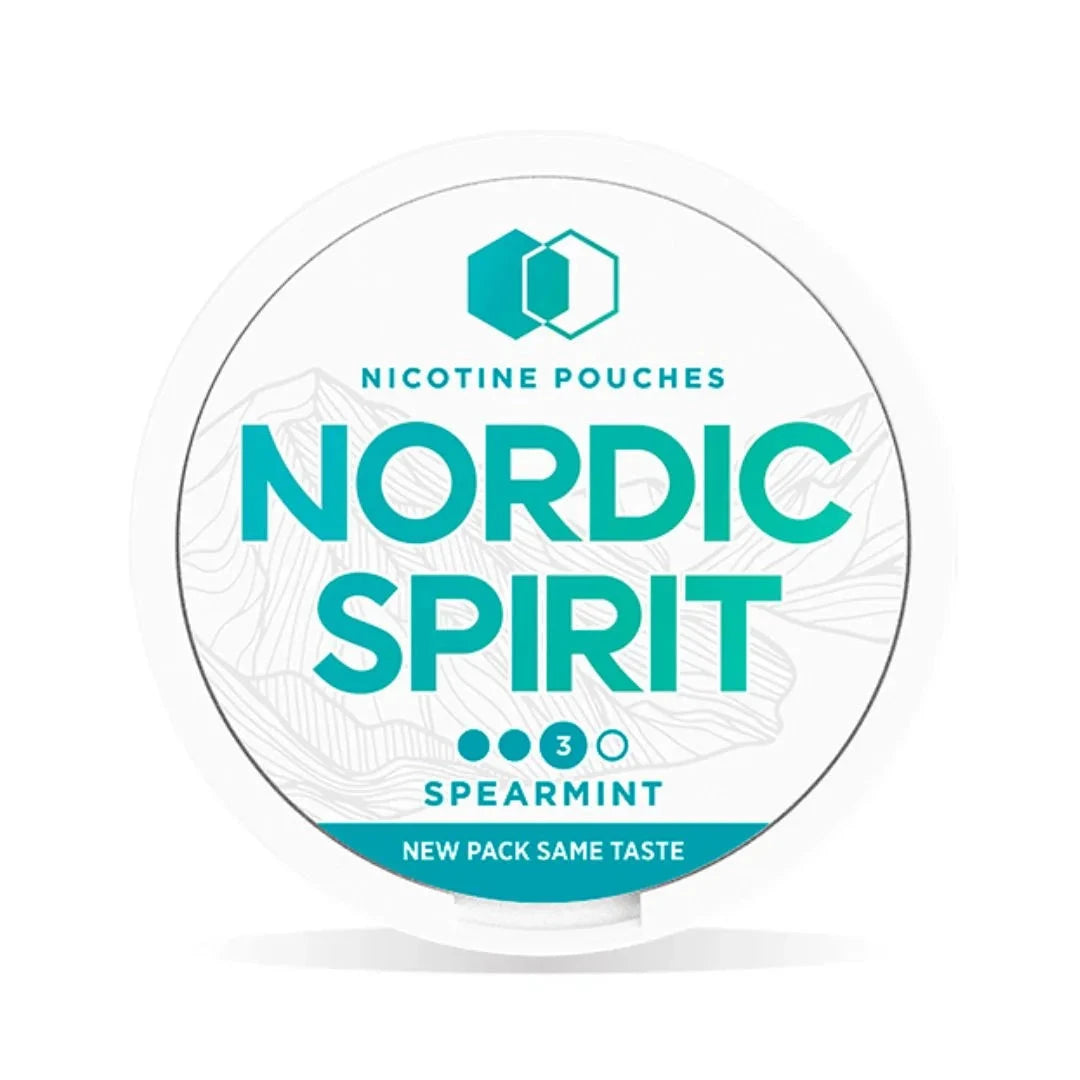 Nordic Spirit Nicotine Pouches Spearmint Strong 