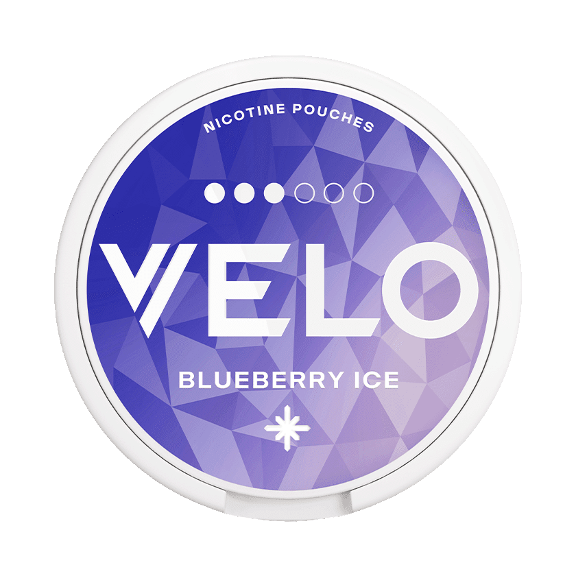 Velo Slim Nicotine Pouches Blueberry Ice 8mg 