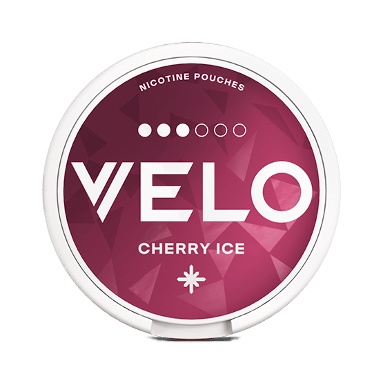 Velo Slim Nicotine Pouches Cherry Ice 10mg 