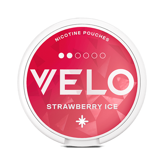 Velo Mini Nicotine Pouches Strawberry Ice 6mg 