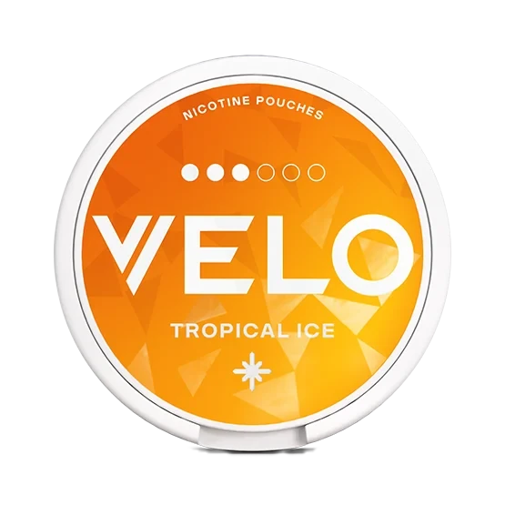 Velo Slim Nicotine Pouches Tropical Ice 10mg 