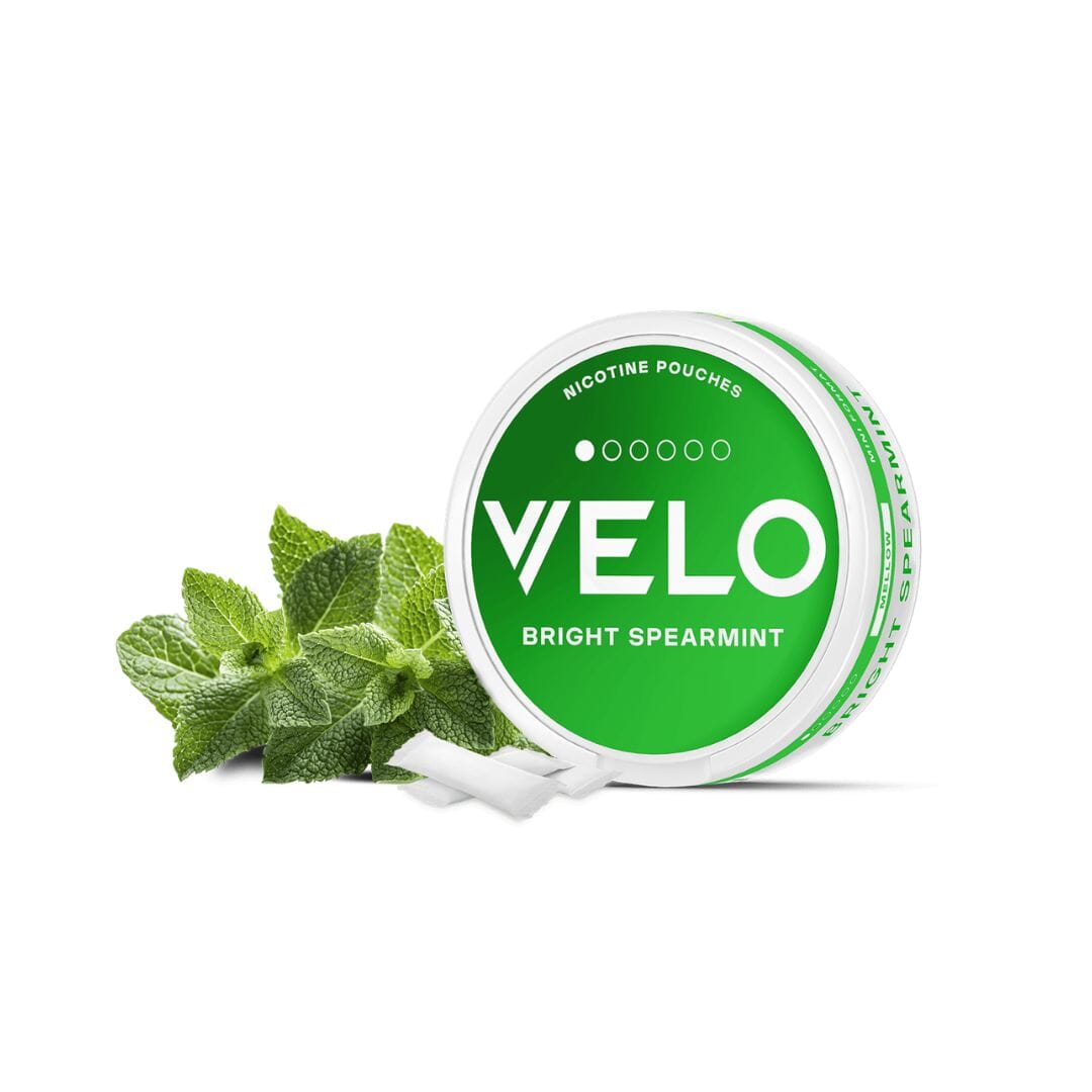 Velo Mini Nicotine Pouches Bright Spearmint 4mg 
