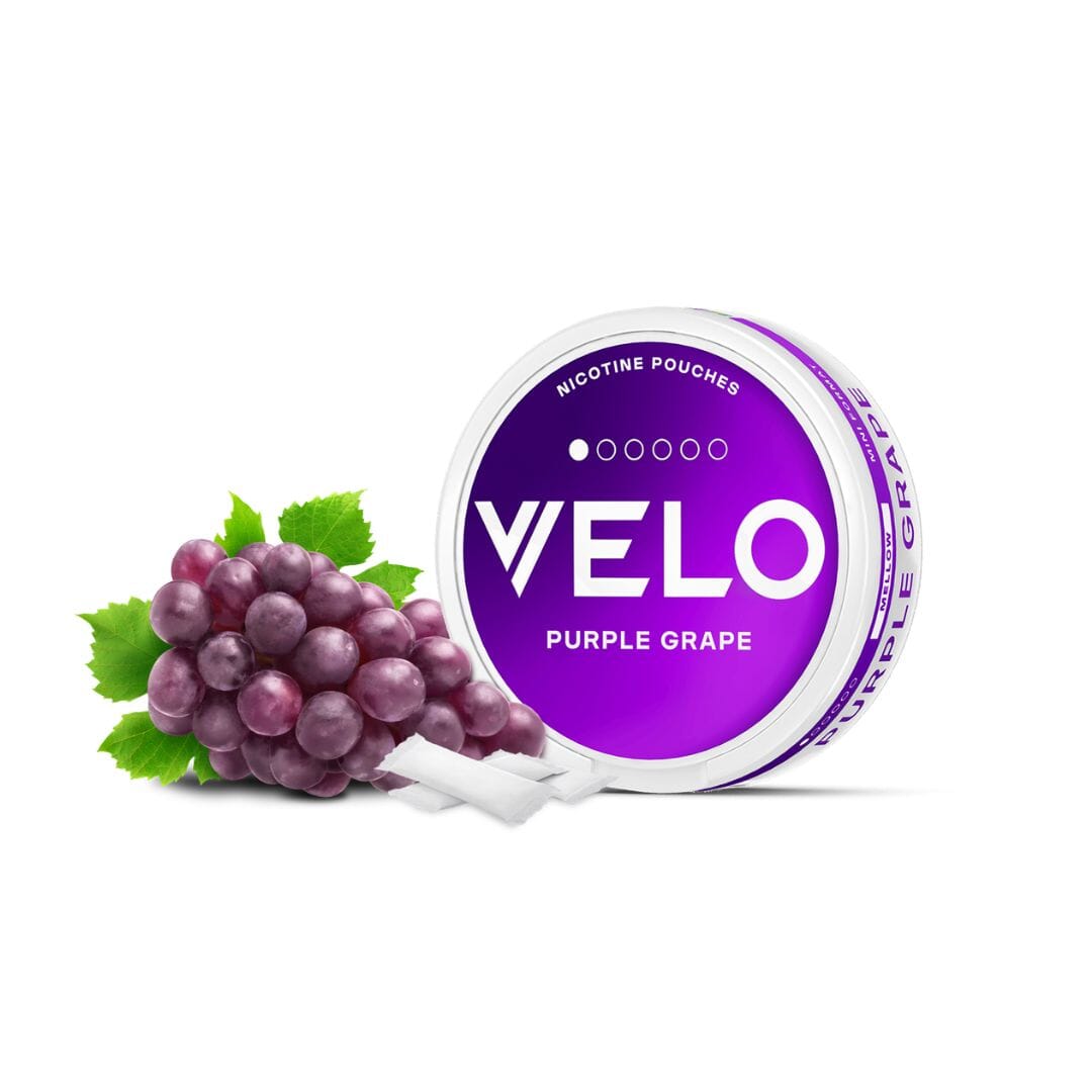 Velo Mini Nicotine Pouches Purple Grape 4mg 