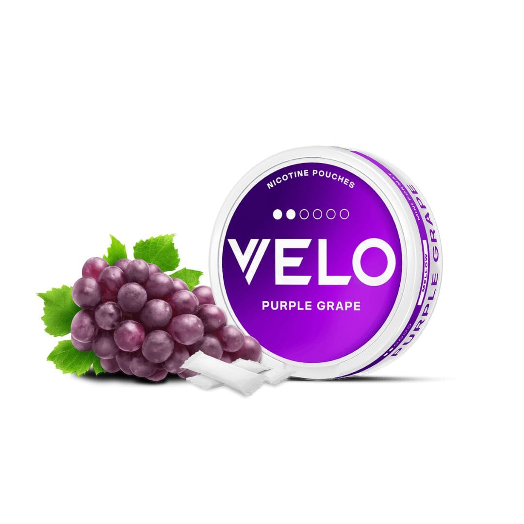 Velo Mini Nicotine Pouches Purple Grape 6mg 