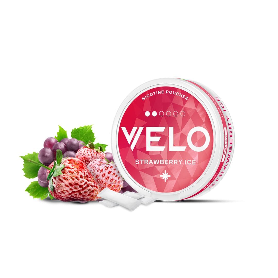 Velo Mini Nicotine Pouches Strawberry Ice 6mg 