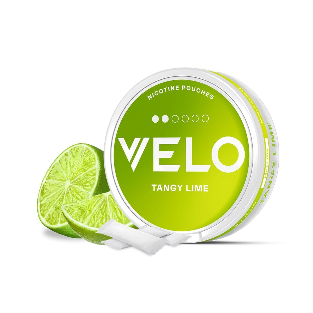 Velo Slim Nicotine Pouches Tangy Lime 6mg 