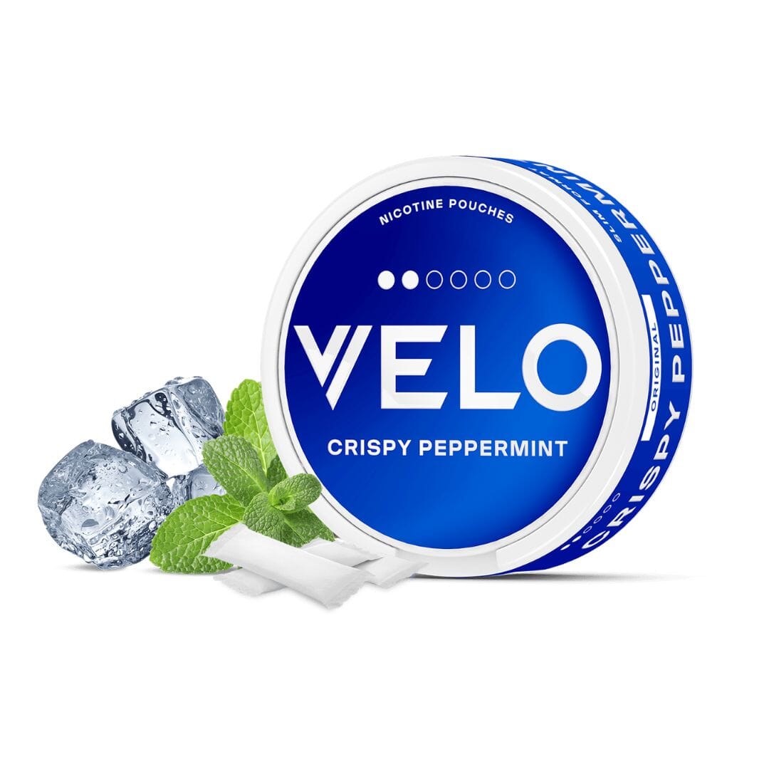 Velo Slim Nicotine Pouches Crispy Peppermint 6mg 