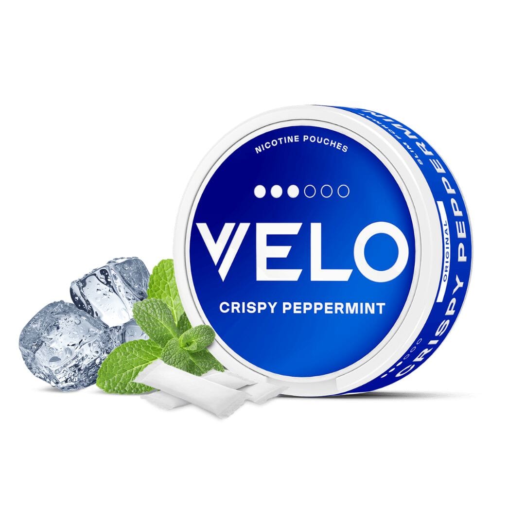 Velo Slim Nicotine Pouches Crispy Peppermint 10mg 