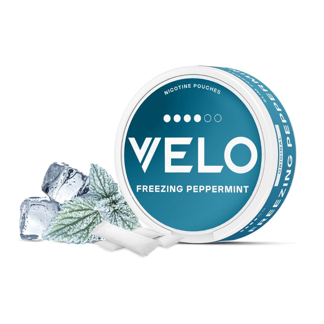 Velo Slim Nicotine Pouches Freezing Peppermint 11mg 