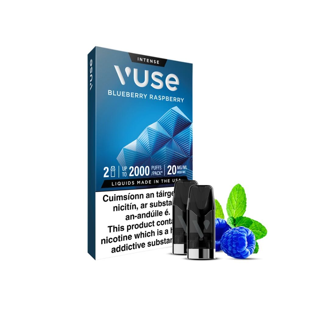 VUSE Extra Intense ePod Cartridges Blue Raspberry 20MG - High Nicotine 