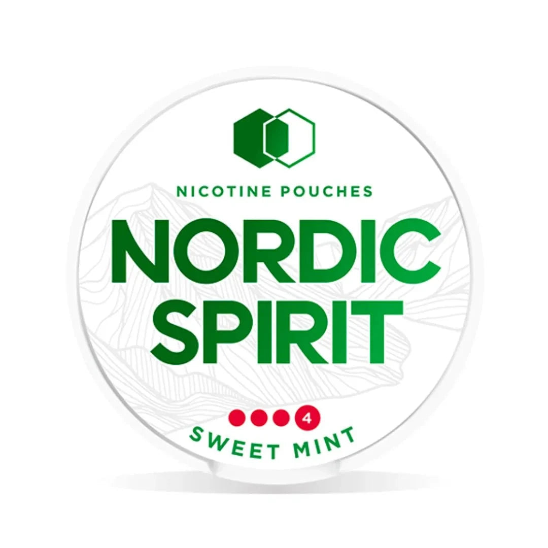 Nordic Spirit Nicotine Pouches Sweet Mint X-Strong 