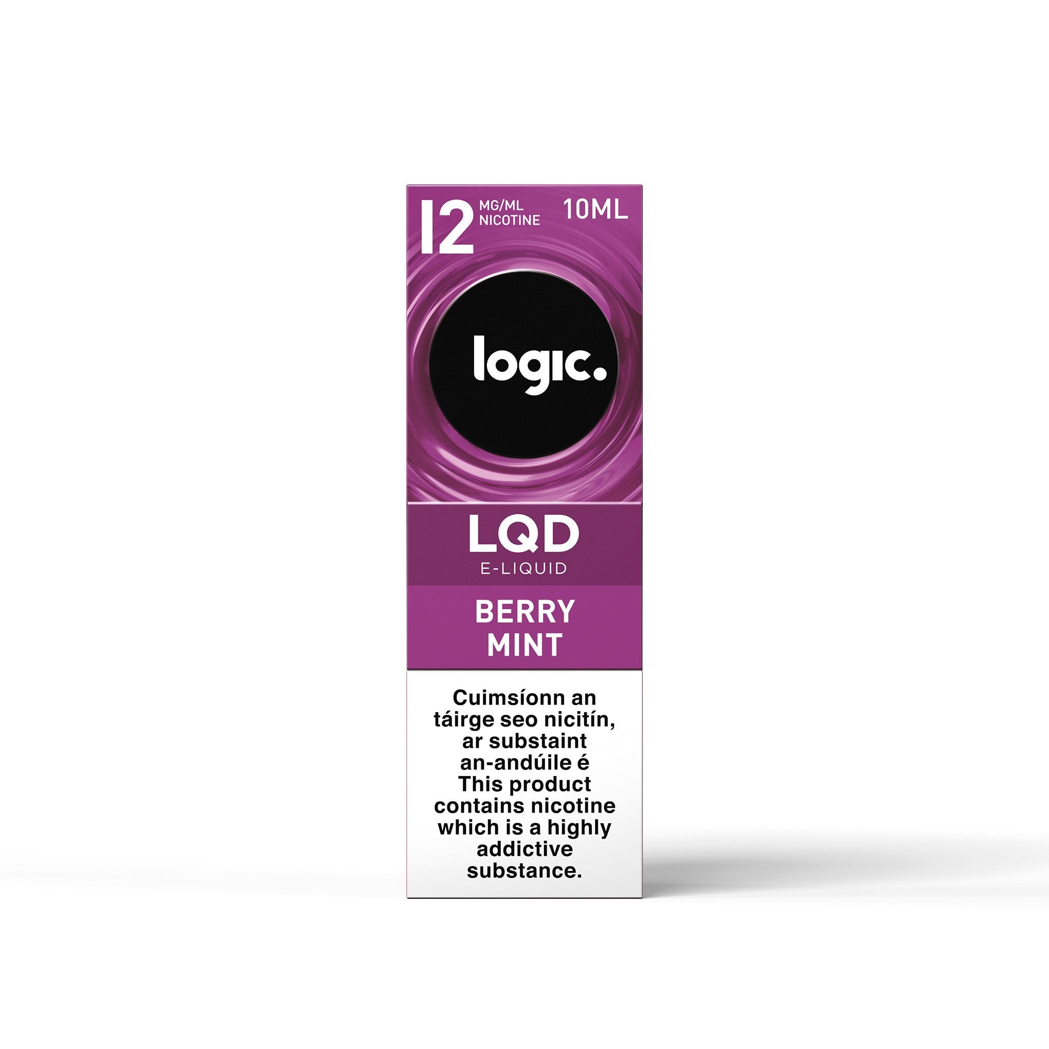 Logic LQD E-Liquid Berry Mint 12MG - Medium Nicotine