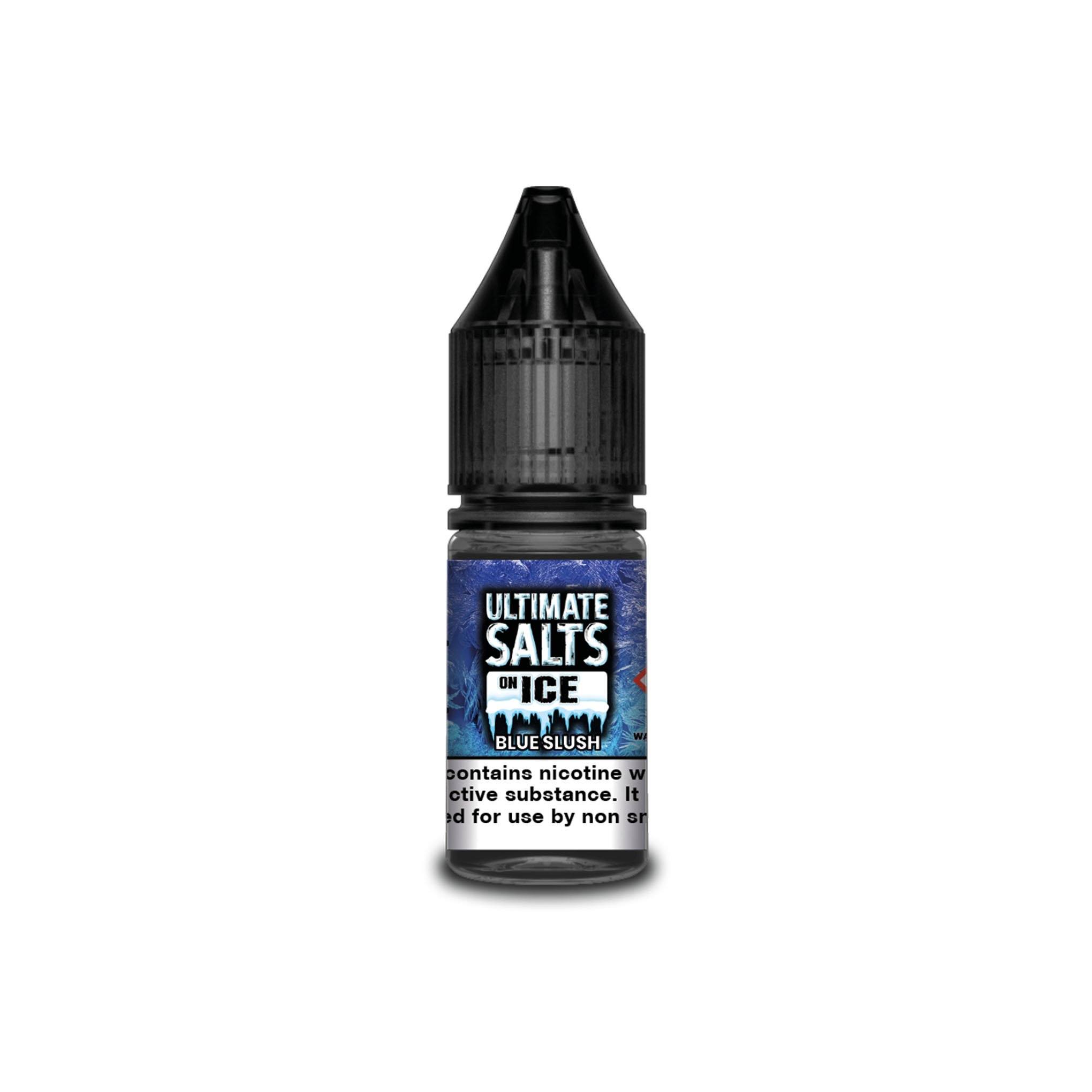 Ultimate Salts E-Liquid Blue Slush Ice 10MG - Medium Nicotine