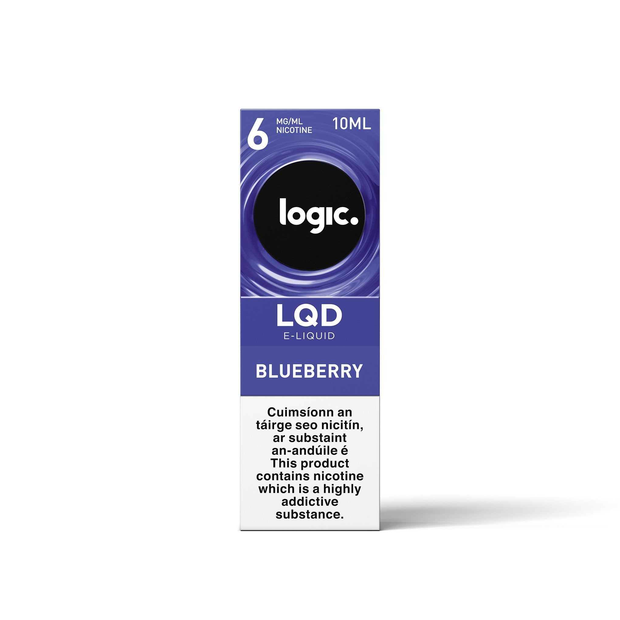 Logic LQD E-Liquid Blueberry 6MG- Low Nicotine