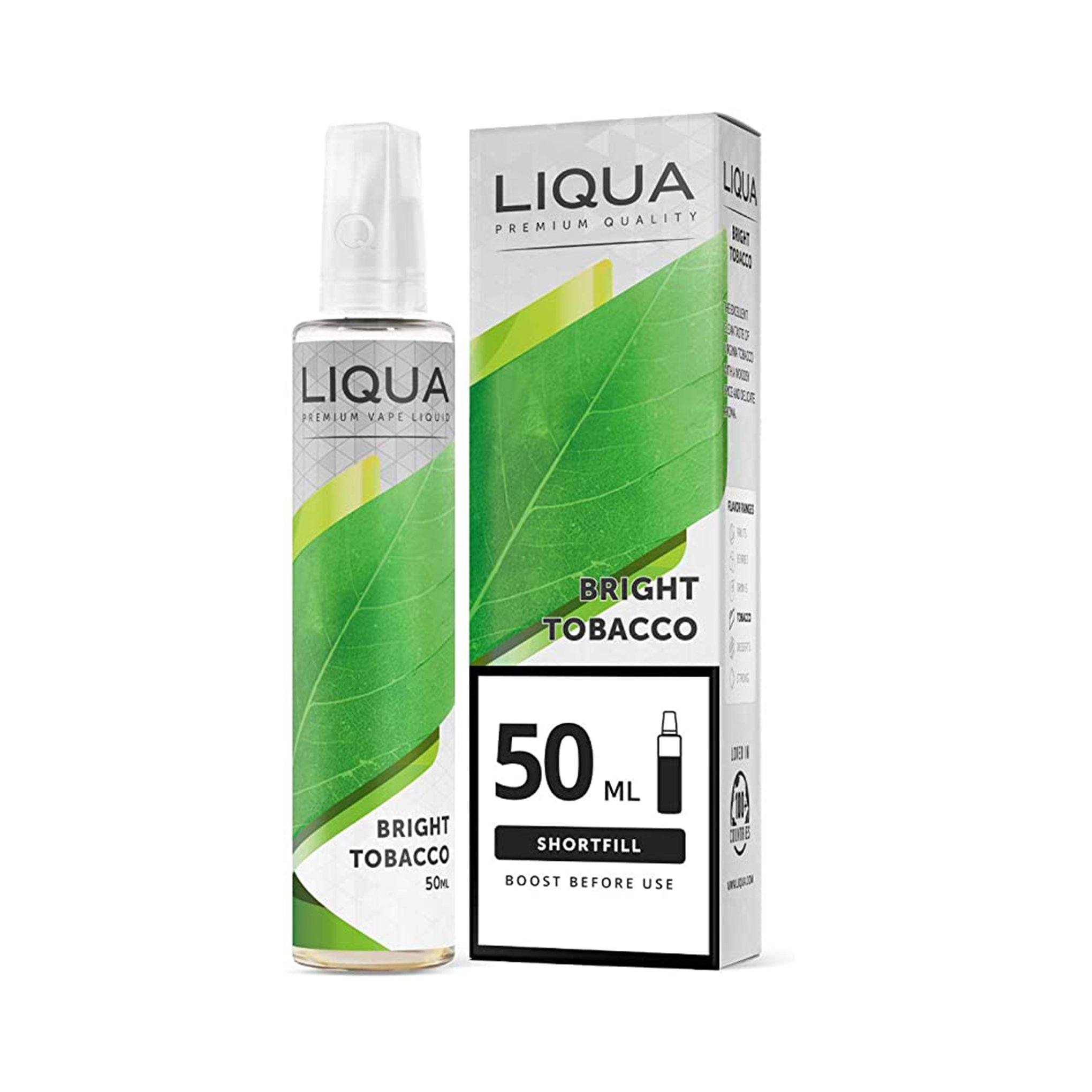 Liqua Mix&Go Short Fill E-Liquid Bright Tobacco