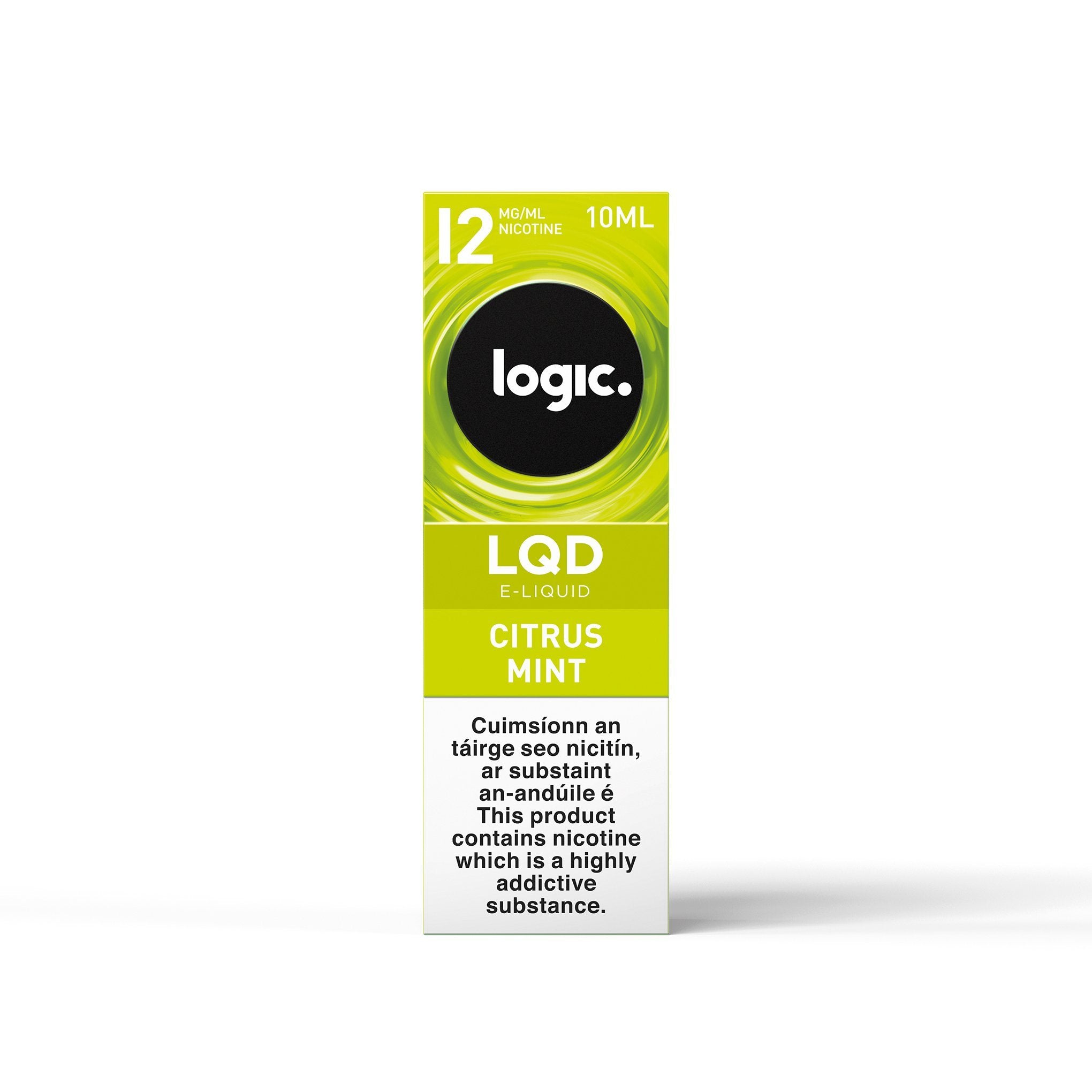 Logic LQD E-Liquid Citrus Mint 12MG - Medium Nicotine