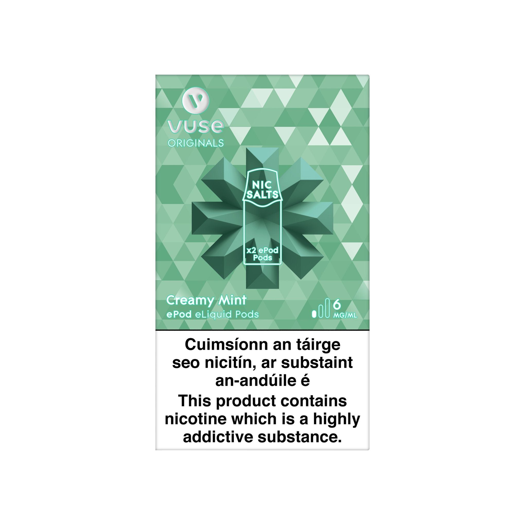 VUSE ePod Cartridges Creamy Mint 6MG vPro - Low Nicotine 
