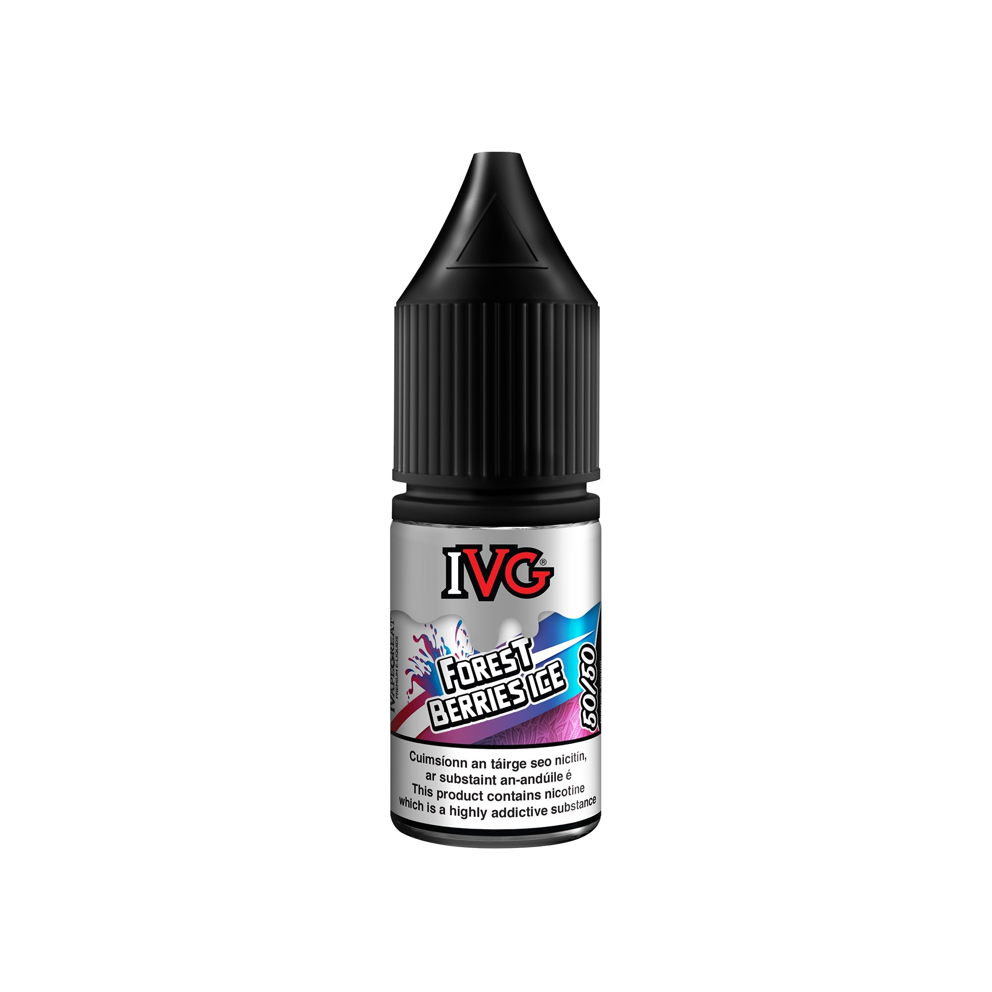 IVG 50/50 Iced Range E-Liquid Forrest Berries Ice 3MG - Very Low Nicotine 