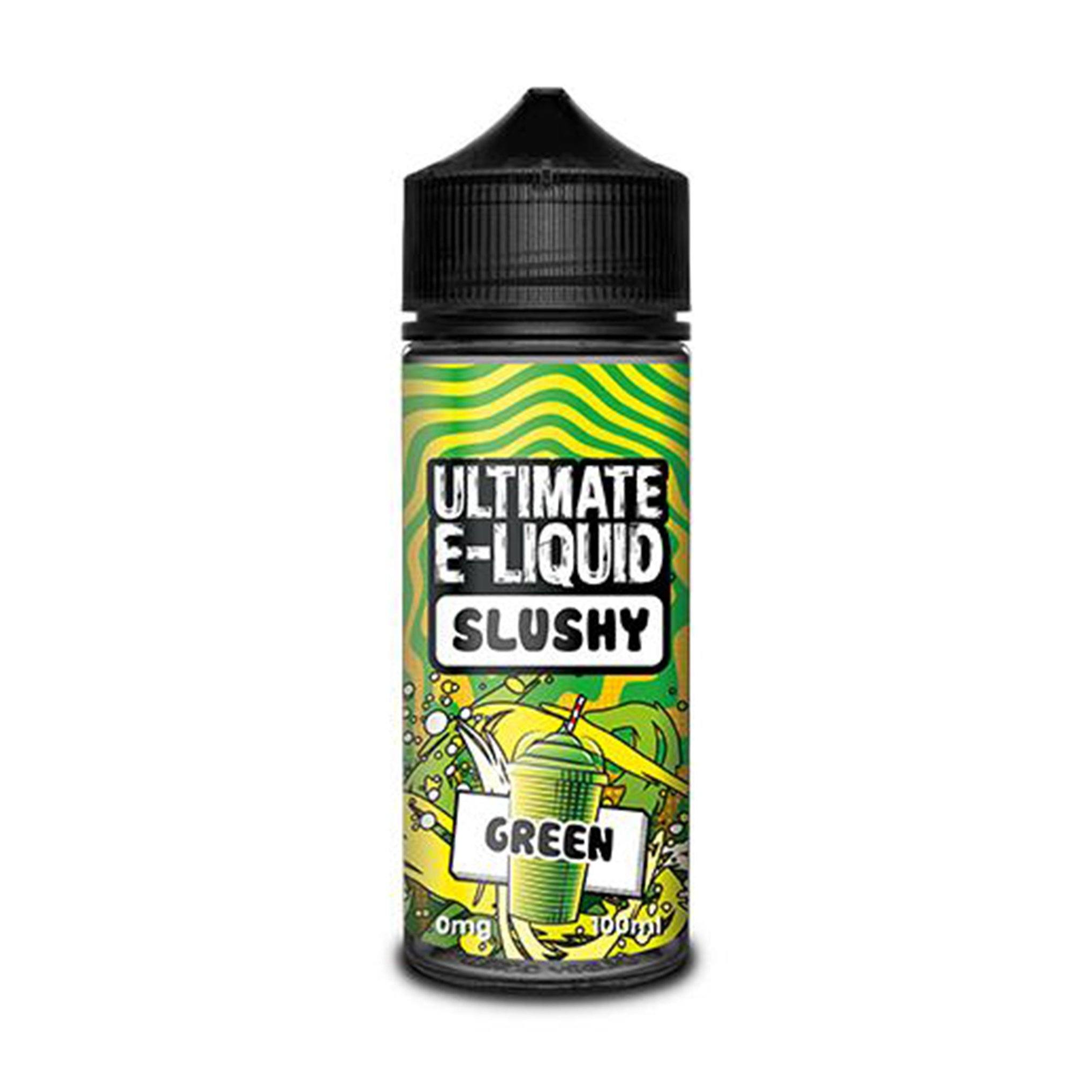 Ultimate Puff Short Fill E-Liquid Green Slushy