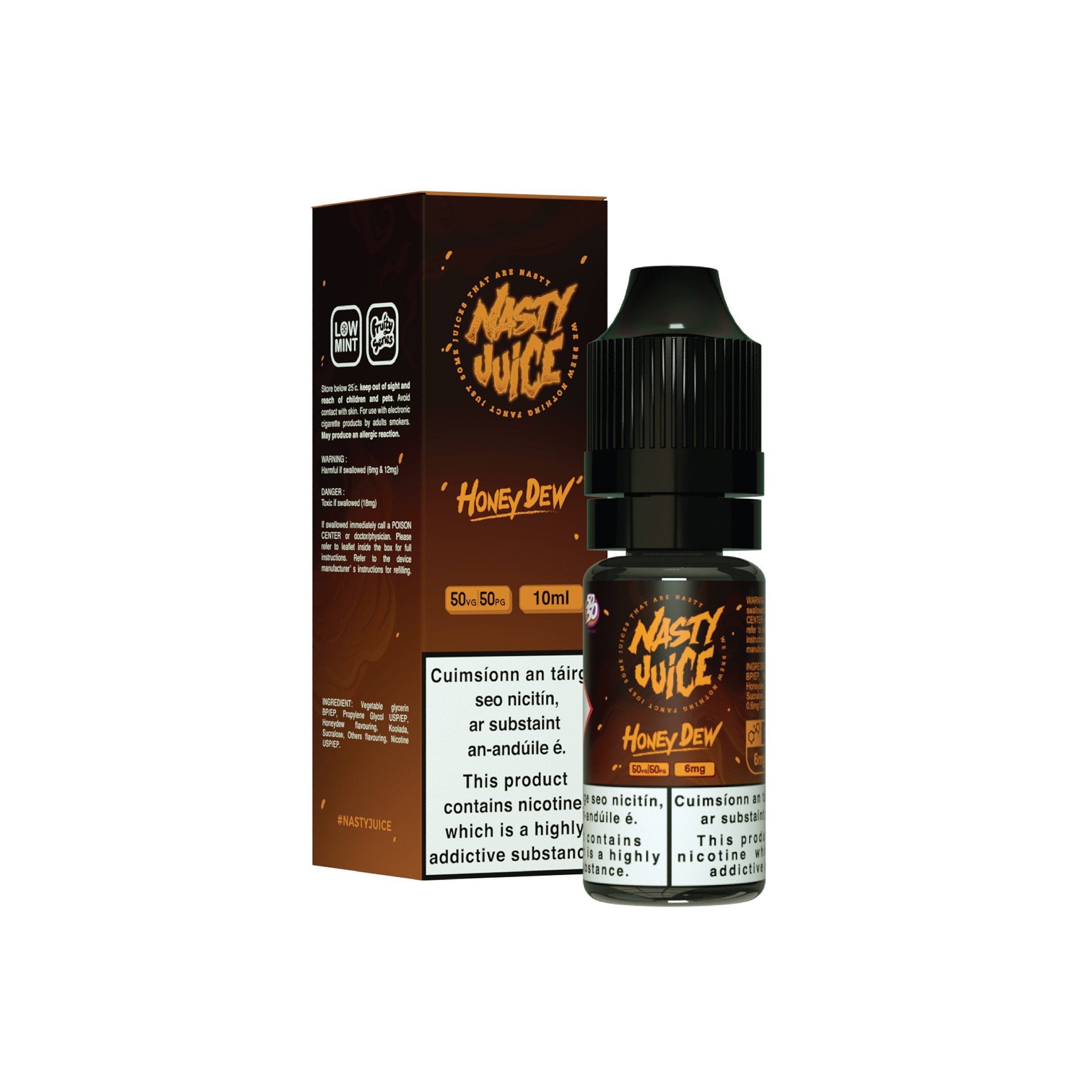 Nasty Juice E-Liquid Honeydew - Devil Teeth 6MG - Low Nicotine