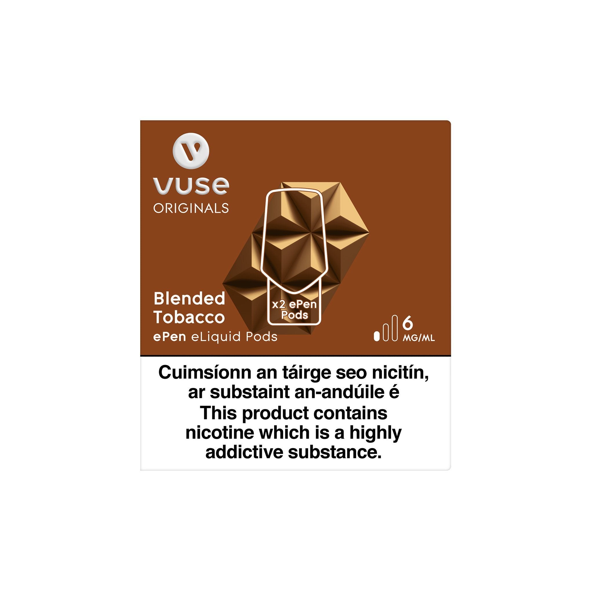 VUSE ePen 3 Cartridges Master Blend 6MG - Low Nicotine 