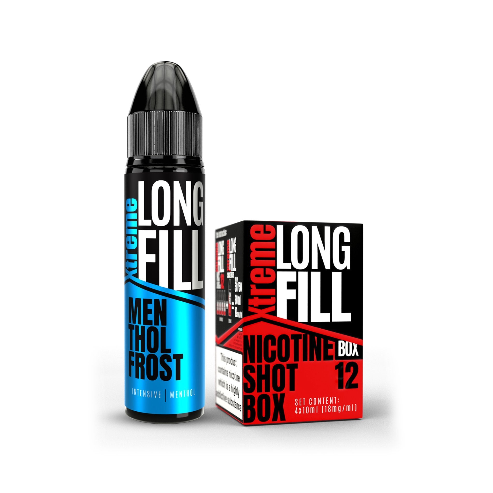 Xtreme Long Fill E-Liquid Menthol Frost 12MG - High Nicotine