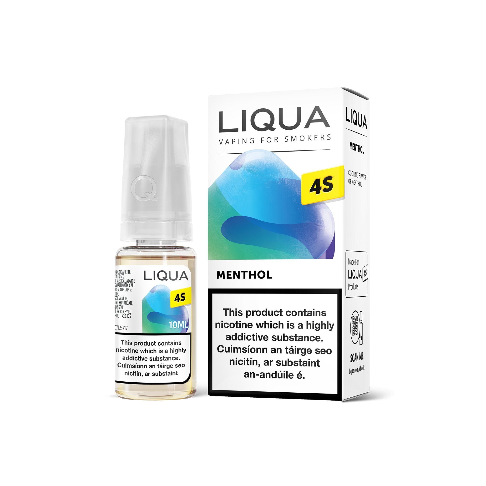 Liqua 4S Series E-Liquid Menthol