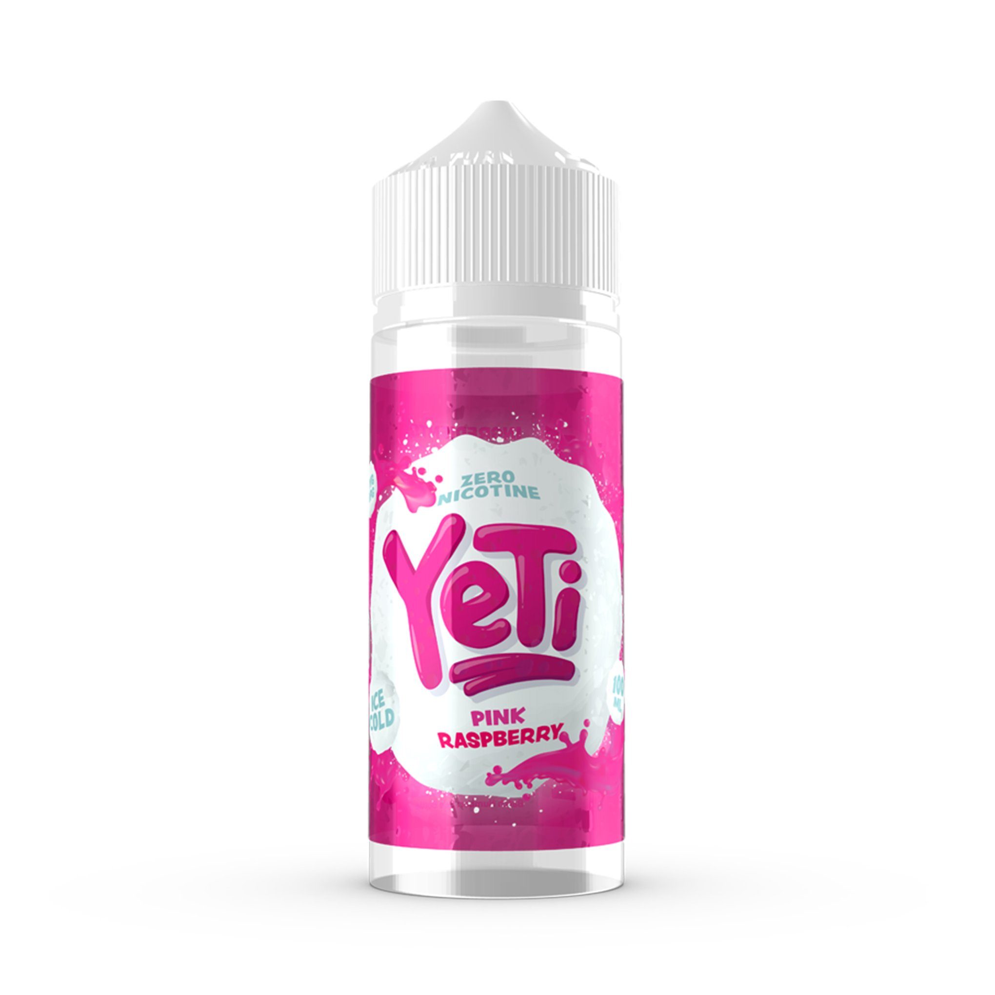Yeti 100ml Short Fill E-Liquid Pink Raspberry 