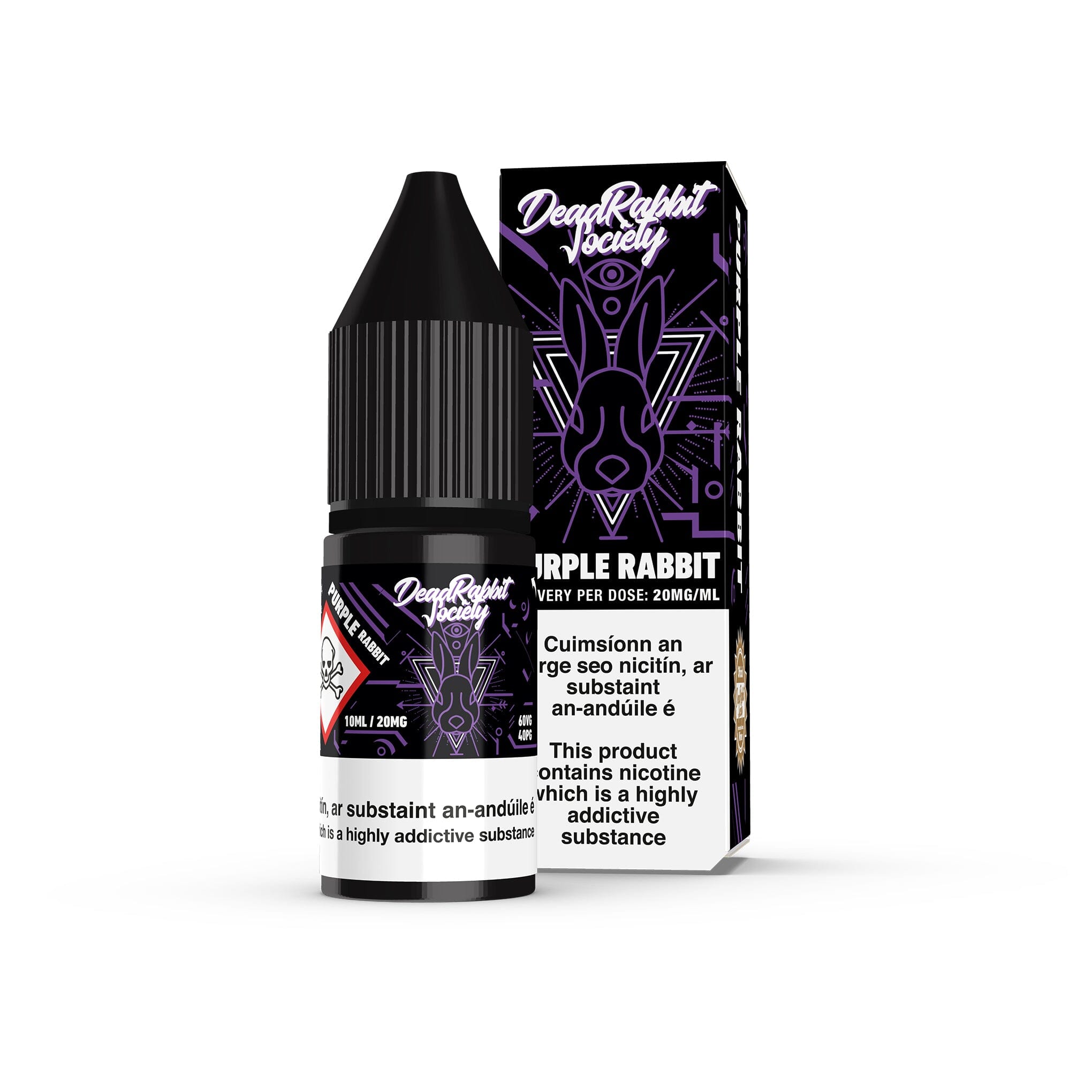 DRS Nicotine Salt E-Liquid Purple 