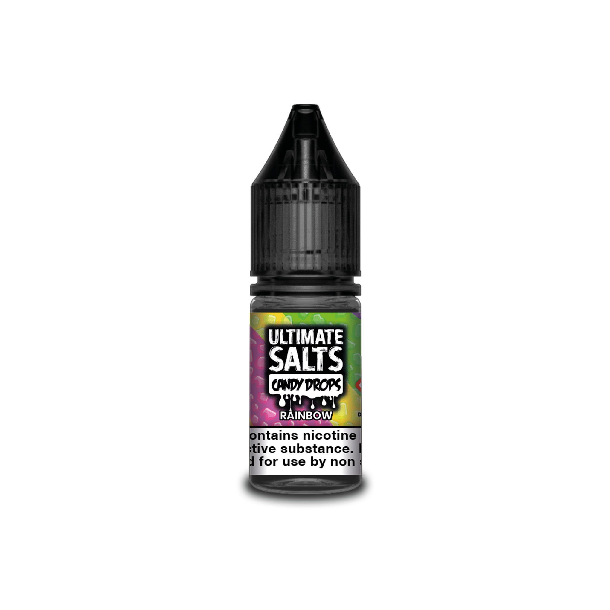 Ultimate Salts E-Liquid Rainbow Candy Drops 10MG - Medium Nicotine