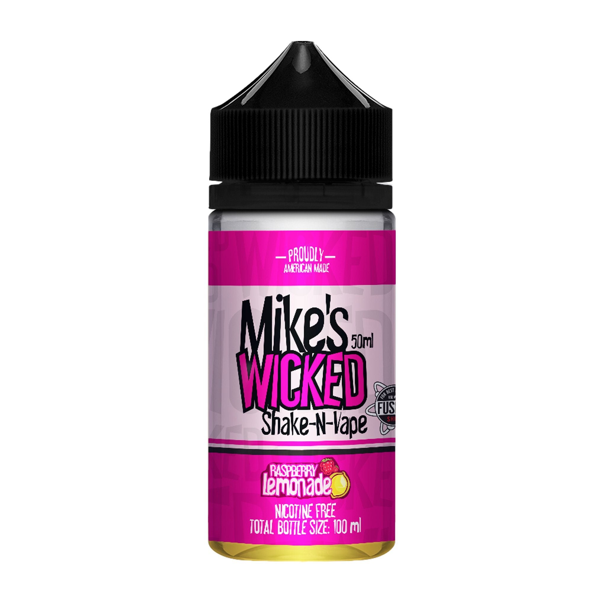 Mike's Wicked Short Fill E-Liquid Raspberry Lemonade