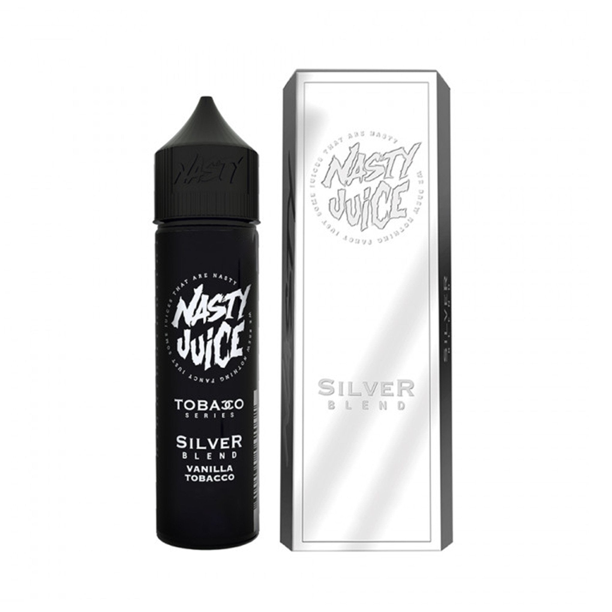 Nasty Juice Tobacco Short Fill E-Liquid Silver Blend