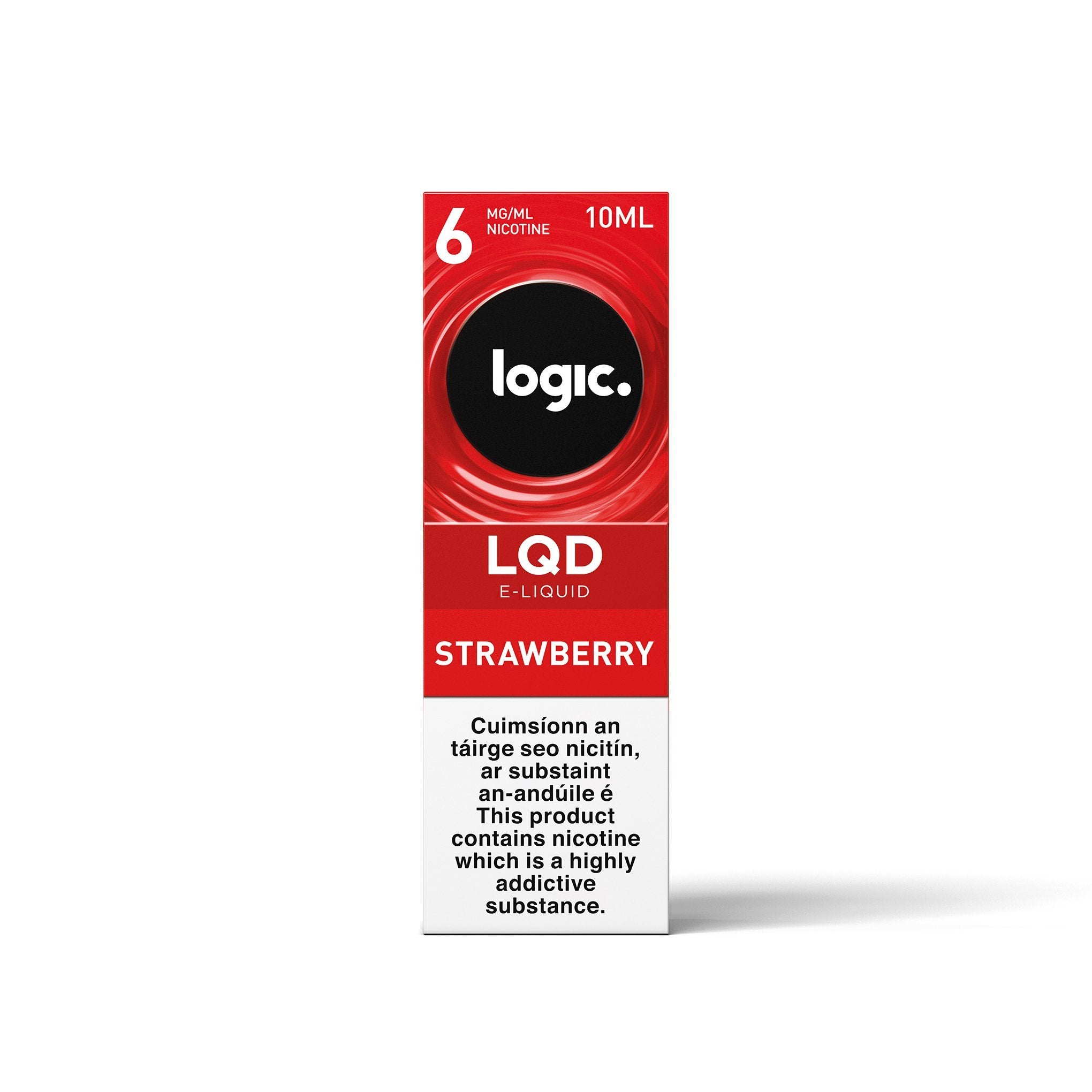 Logic LQD E-Liquid Strawberry 6MG- Low Nicotine