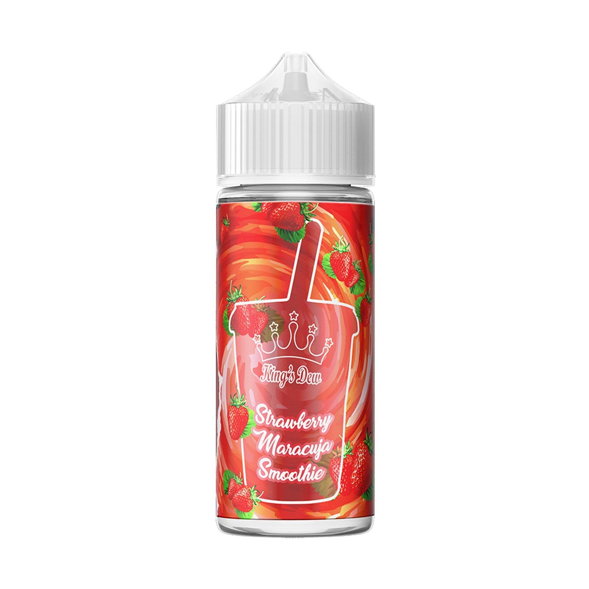 King's Dew Fruity Short Fill E-Liquid Strawberry Maracuja Smoothie