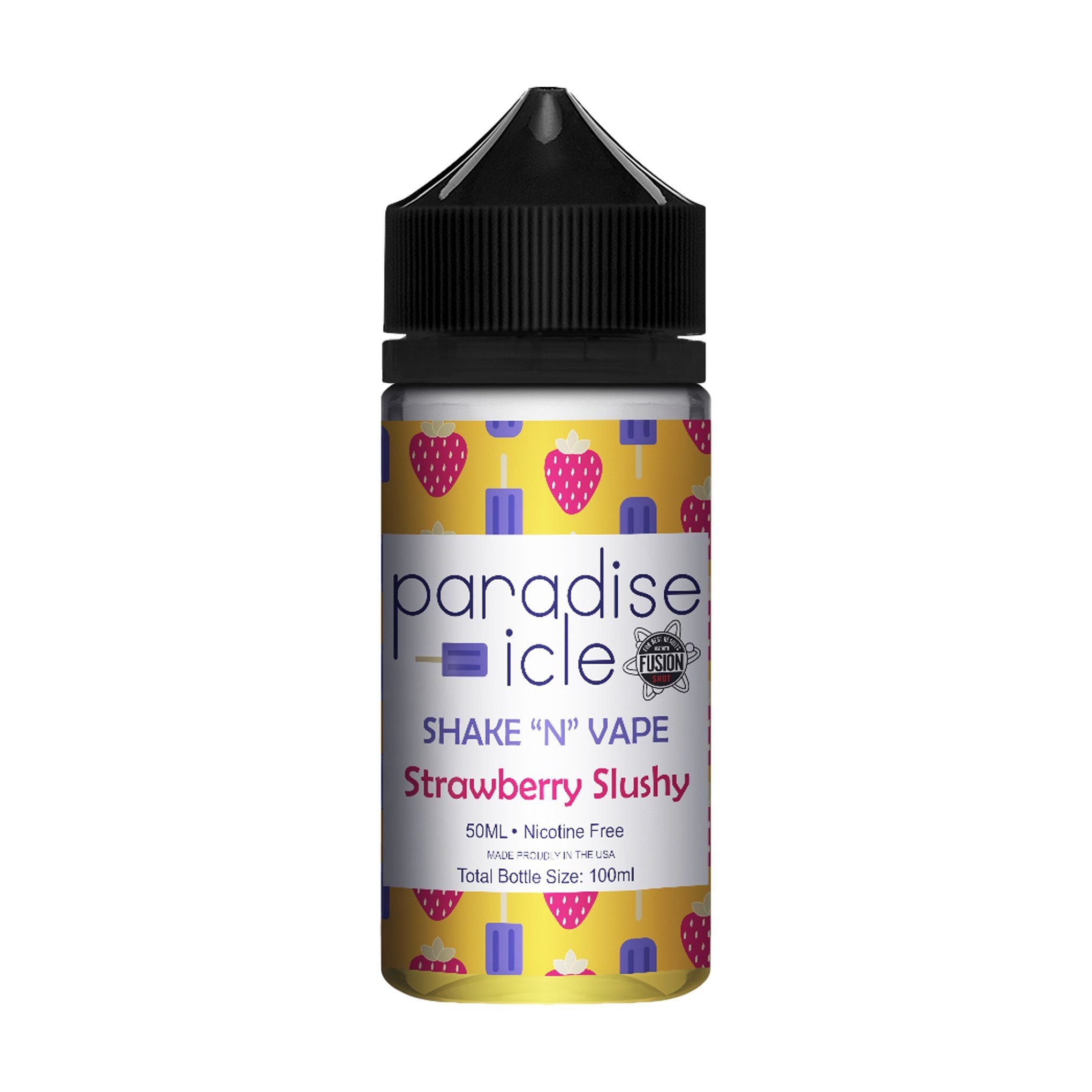 Paradise Icle Short Fill E-Liquid Strawberry Slushy 