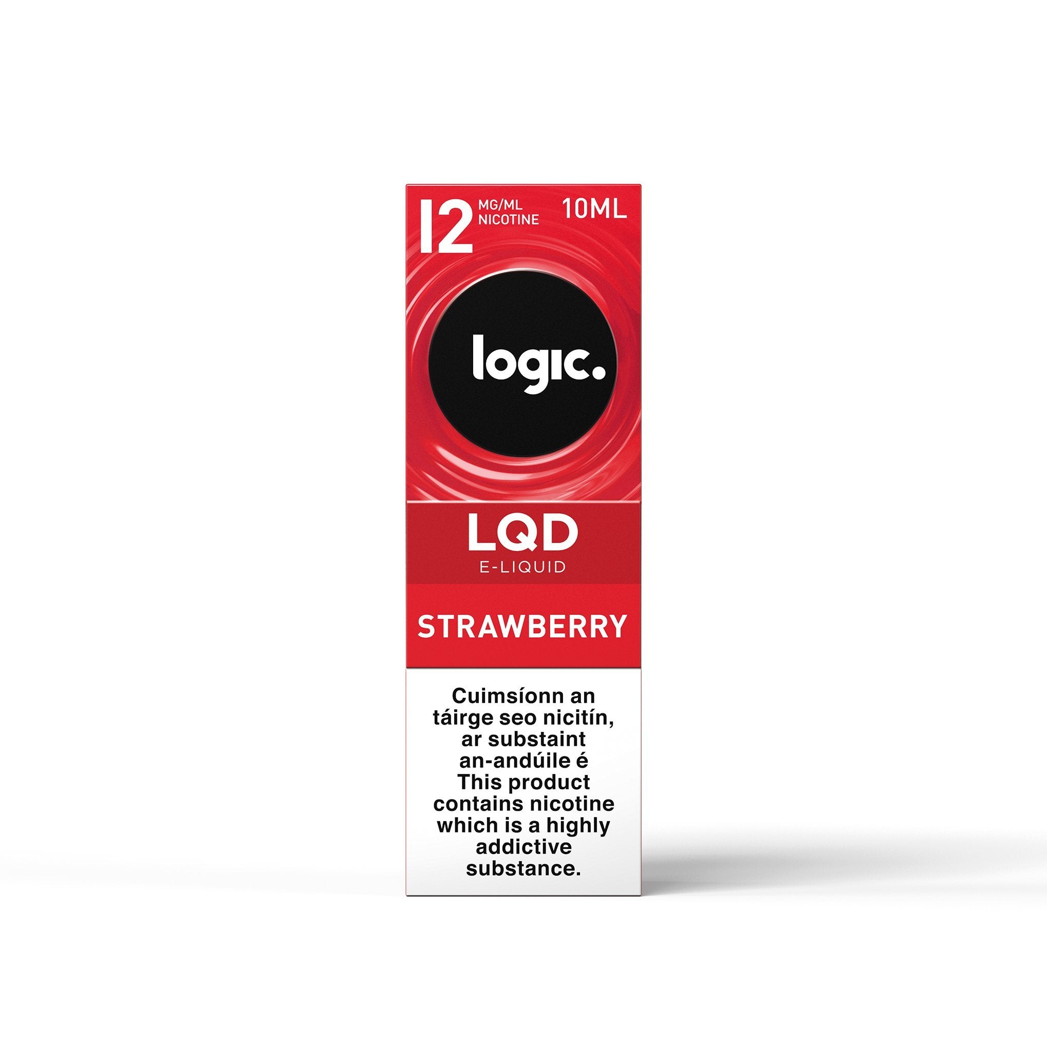 Logic LQD E-Liquid Strawberry 12MG - Medium Nicotine
