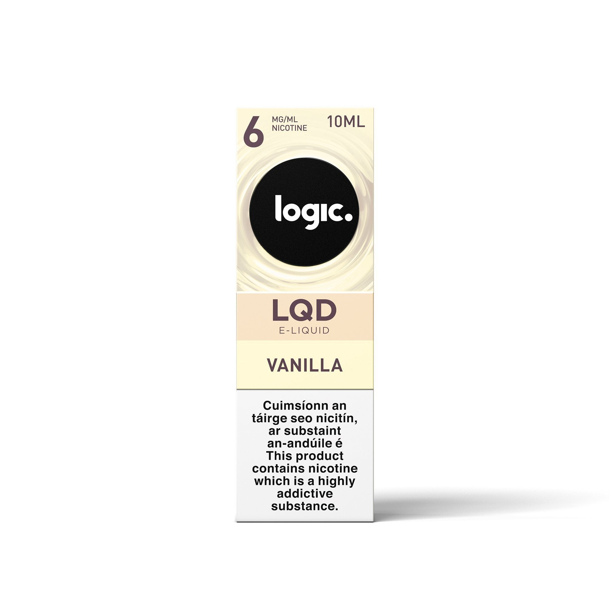 Logic LQD E-Liquid Vanilla 6MG- Low Nicotine